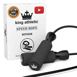 Jump Rope Workout Video Training Program Included - New Fitness Skipping Rope Designed for Men & Women - Speed Rope Made for Cardio Exercise - All Jump Ropes Includes 2 Instructional eBooks