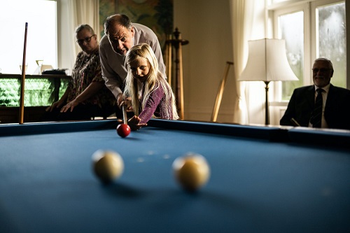 playing billiards is good for all ages