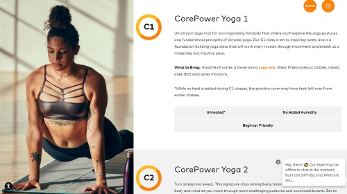 Online Workout Classes - CorePower Yoga
